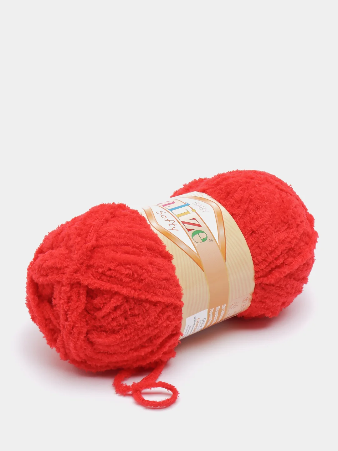 Красный пряжа Alize Softy (Ализе Софти)