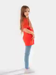 Футболка для девочки детская, с принтом, хлопок 100%, для садика, размер 92-164,