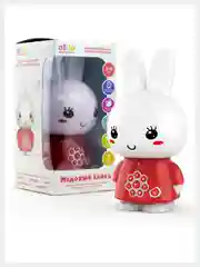 Красный музыкальная обучающая игрушка Медовый зайка alilo G6+. Bluetooth, сказки, песенки