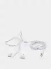 Белый наушники с микрофом вкладыши Hoco L10 Acoustic, Type-C разъём, длина 1.2 м