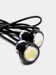 Дневные ходовые огни, LED, алюм. корп.,диам.23мм , 12V, белый, 2шт NEW GALAXY