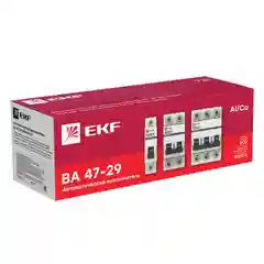 Автоматический выключатель 1P 25А B 4,5кА ВА 47-29 EKF