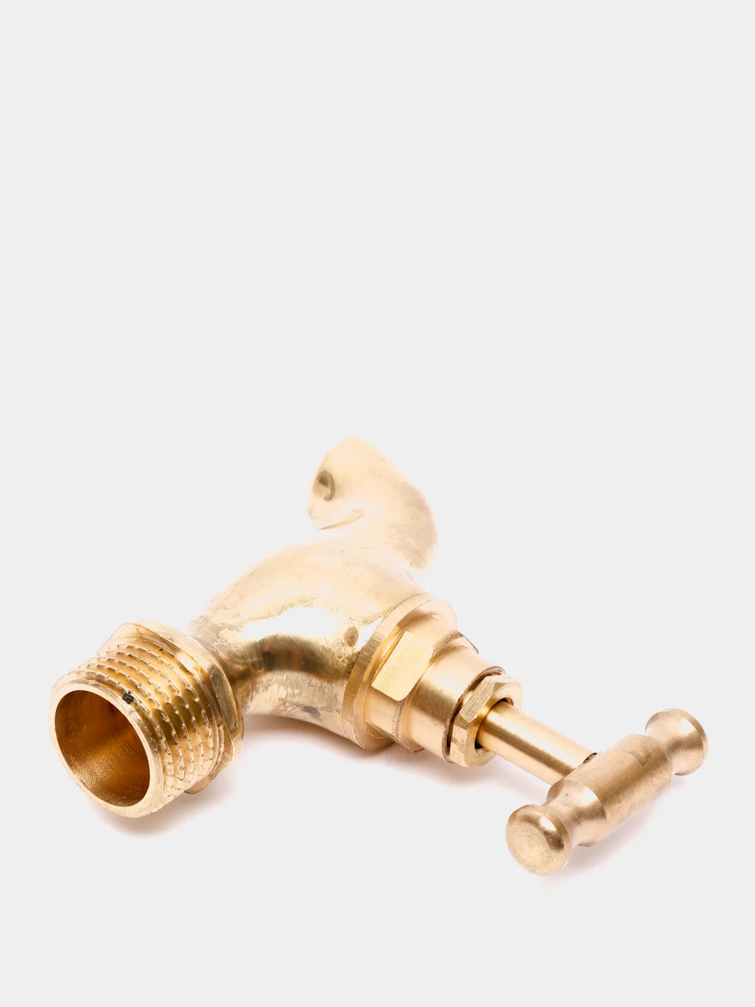 Кран водоразборный FRESSO, 1/2", ручка вентиль, латунь