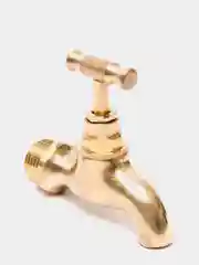Кран водоразборный FRESSO, 1/2", ручка вентиль, латунь