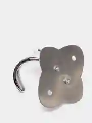 Крючок двойной SonWelle Бабочка, хром