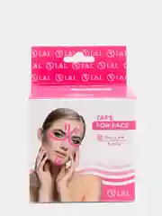 Кинезио тейп для лица/ лифтинг полоски для лица/ для коррекции овала лица/ от морщин тейпы