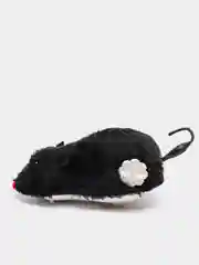 Черный мышь заводная