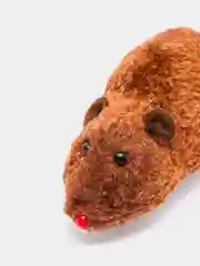 Коричневый мышь заводная