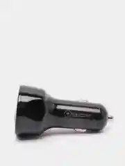 Черный автомобильная зарядка для телефона в прикуриватель, на 3 USB