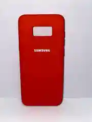 Красный защитный силиконовый чехол Silikone Cover для Samsung A80