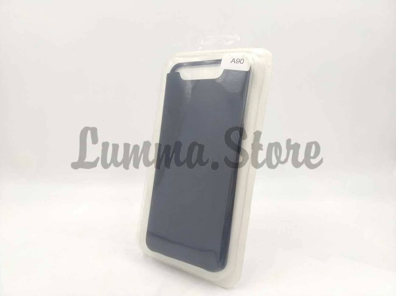 Черный защитный силиконовый чехол Silicone Cover для Samsung A90