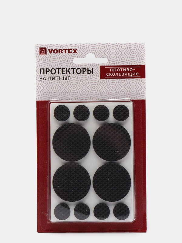 Протекторы противоскользящие, из ЕВА, D=16 мм, 16 штук, D=38 мм, 8 штук