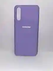Лавандовый защитный силиконовый чехол Silicone Cover для Samsung A70S