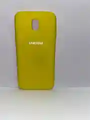 Желтый защитный силиконовый чехол Silikone Cover для Samsung J5 2017