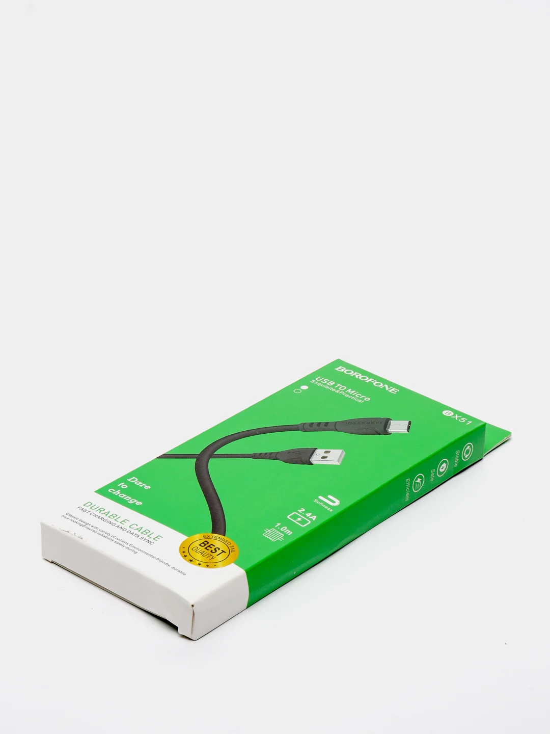 Кабель зарядный BOROFONE BX51 (Type-C/Micro-USB)