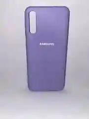 Лавандовый защитный силиконовый чехол Silikone Cover для Samsung A50S