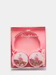 Коралловый беспроводные накладные наушники BT002 Дамбо/ Сезам/ Hello kitty/ фaламинго/ единорог