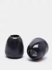 Темно-синий наконечник для шнура открытый