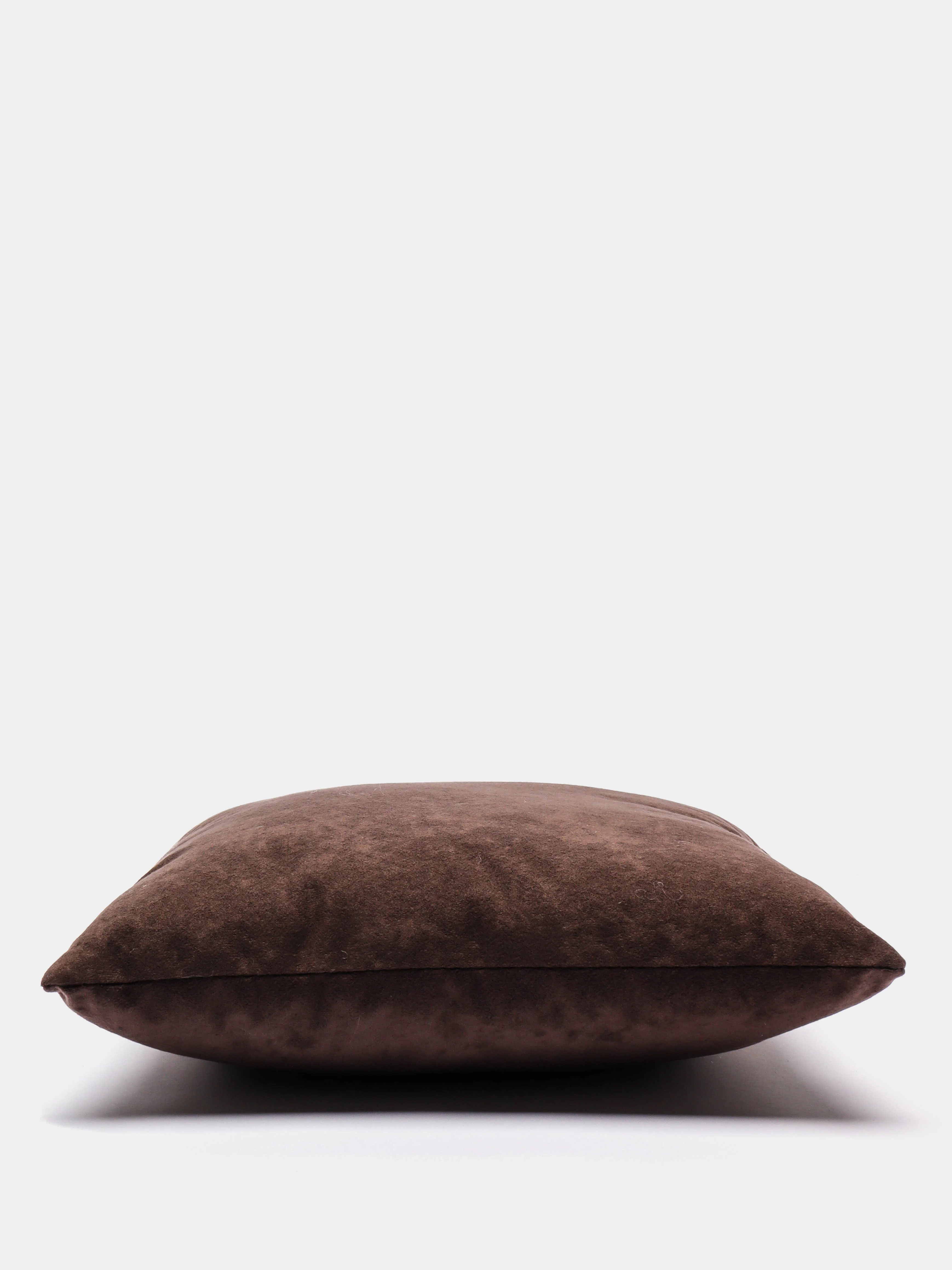 Хаки подушка декоративная МАТЕХ "VELOURS", 35 х 35 х 15 см