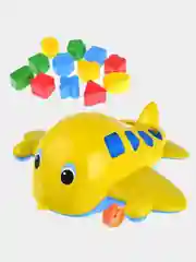 Игрушка Самолет Кит с 10 логическими фигурами