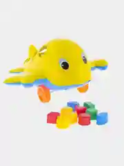 Игрушка Самолет Кит с 10 логическими фигурами