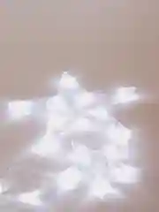 Белый гирлянда "Звезды"