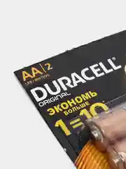 Батарейки 2шт Duracell LR06 Дюрасел АА пальчиковые aa палец