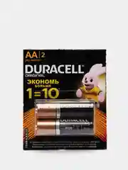 Батарейки 2шт Duracell LR06 Дюрасел АА пальчиковые aa палец