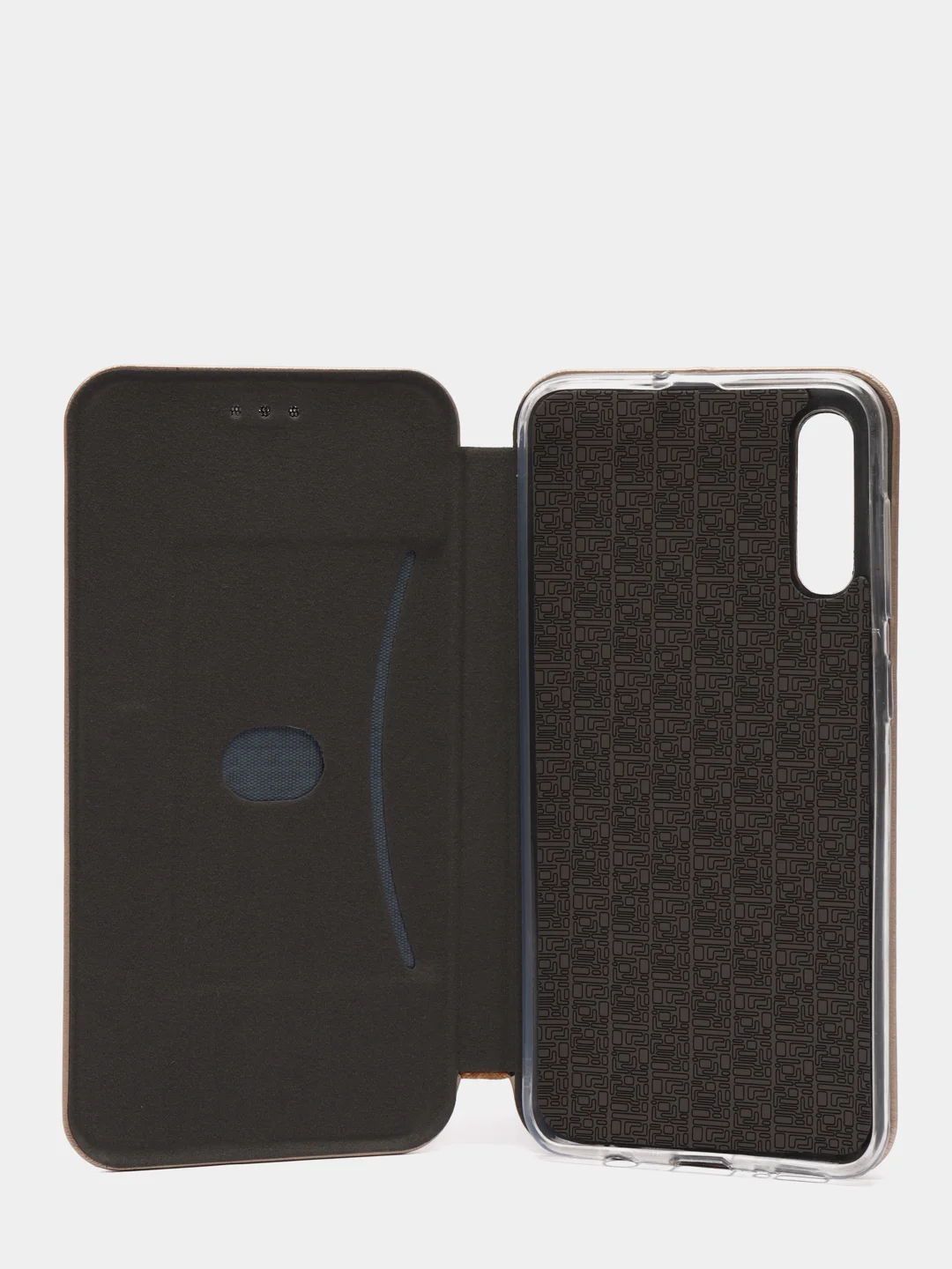Золотой чехол книжка Samsung Galaxy A50 / A50s / A30s