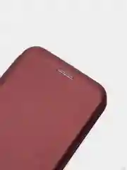 Багровый чехол книжка на Samsung Galaxy A01 Core / M01 Core
