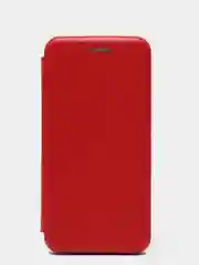 Красный чехол книжка Samsung Galaxy A6 Plus 2018 / J8 2018