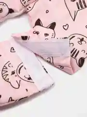 Розовый чехол для стульчика Antilop