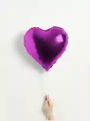 Фуксия grr/фольгированный воздушный шар в форме сердце "шар сердце"