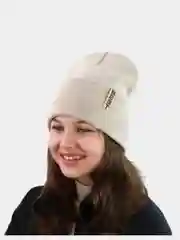 Шапка для девочек на флисе