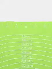 Зеленый коврик силиконовый для раскатки теста и выпечки, 60*45см