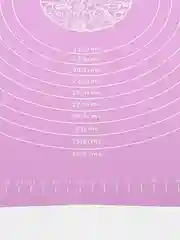 Розовый коврик силиконовый для раскатки теста и выпечки, 60*45см