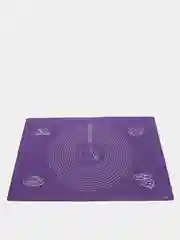 Фиолетовый коврик силиконовый для раскатки теста и выпечки, 60*45см