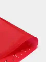 Красный коврик силиконовый для раскатки теста и выпечки, 60*45см