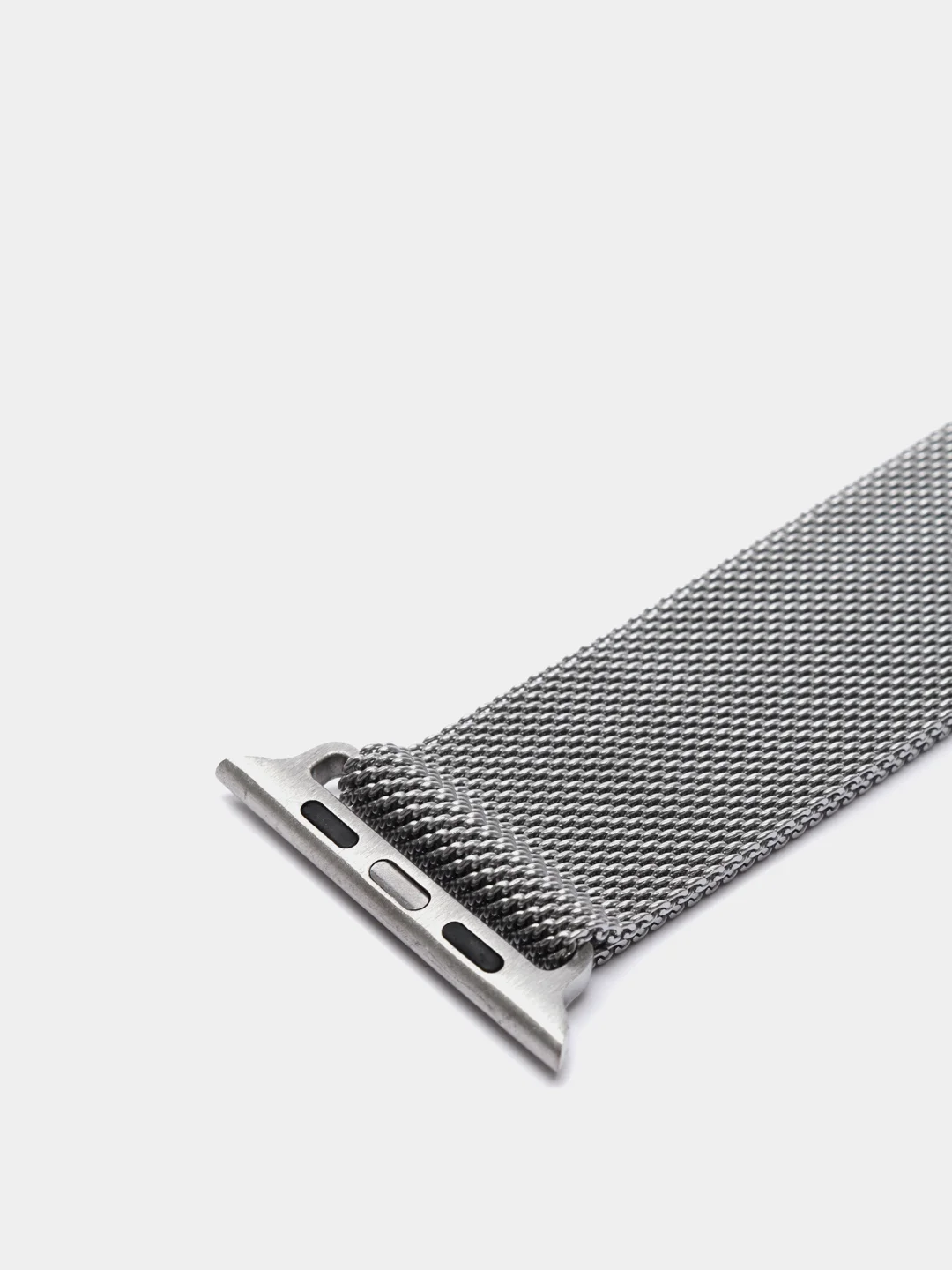 Серебряный ремешок для Apple Watch "Миланская петля"