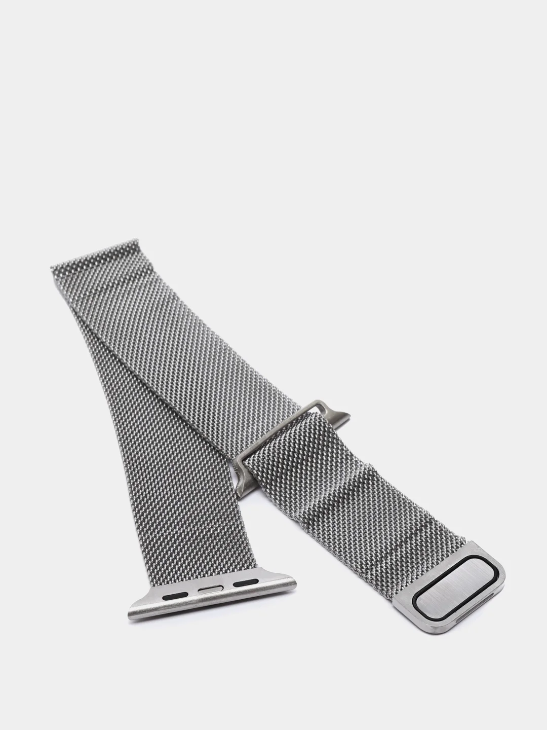 Серебряный ремешок для Apple Watch "Миланская петля"