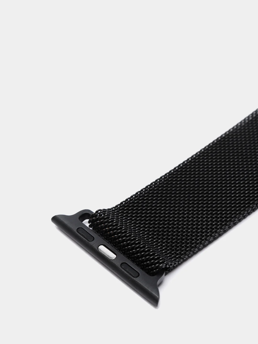 Черный ремешок для Apple Watch "Миланская петля"