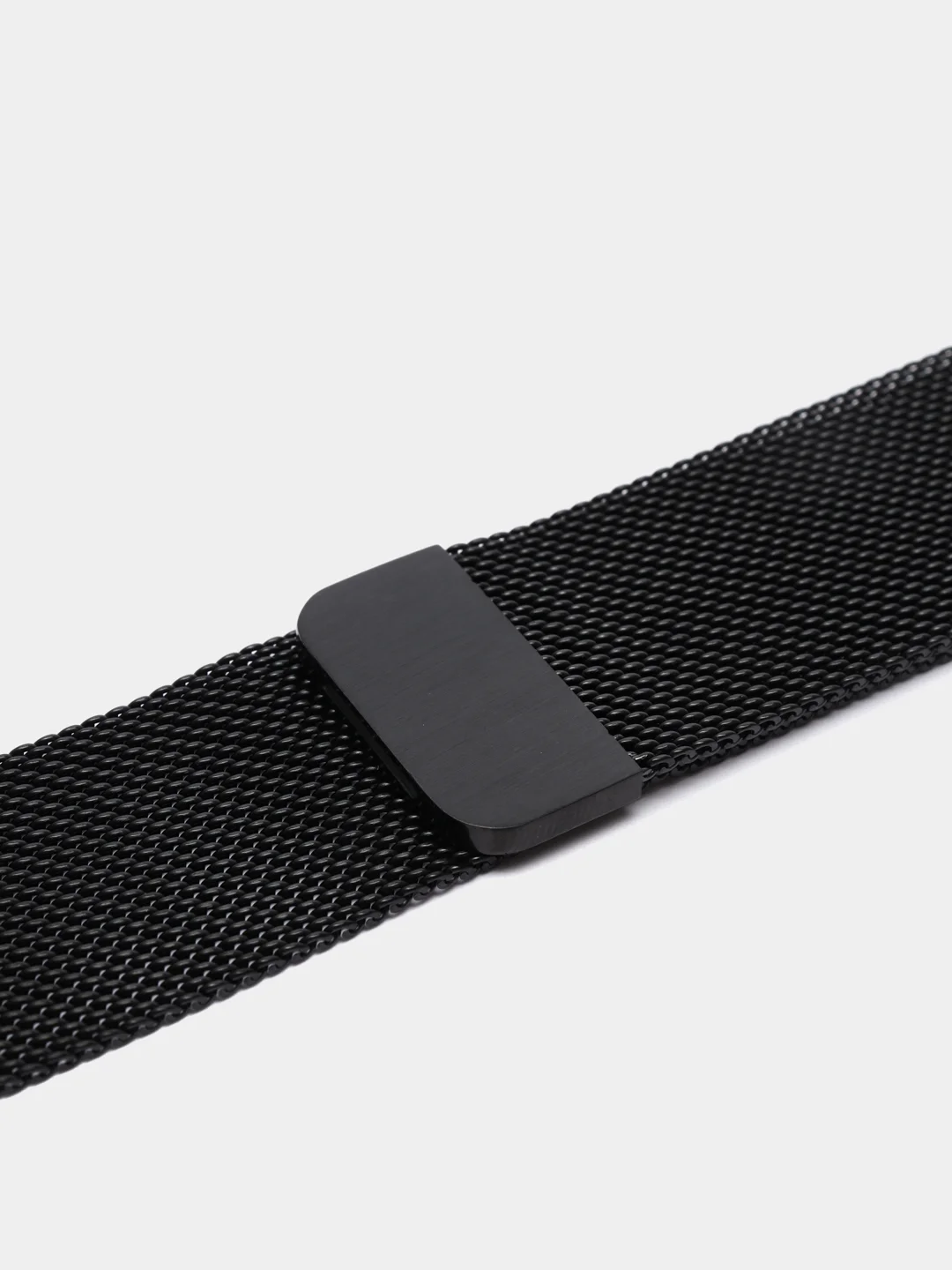 Черный ремешок для Apple Watch "Миланская петля"
