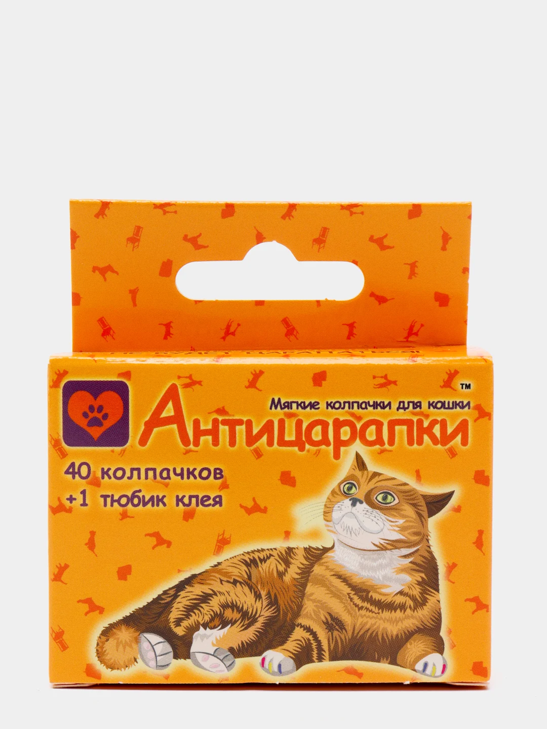 Прозрачный антицарапки для кошек "NEW", 40 штук