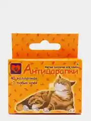 Прозрачный антицарапки для кошек "NEW", 40 штук