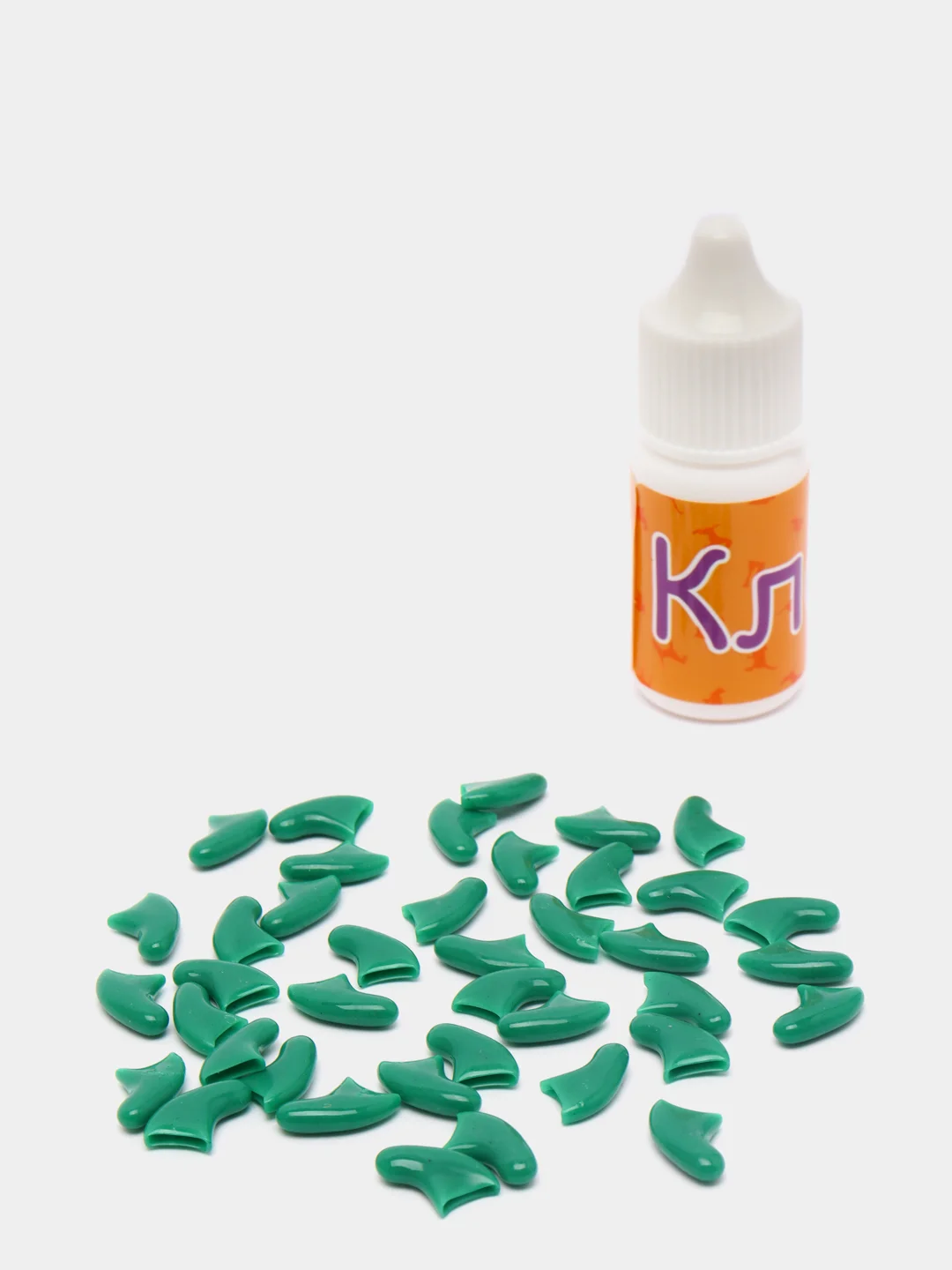 Желтый антицарапки для кошек "NEW", 40 штук