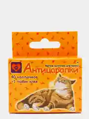 Белый антицарапки для кошек "NEW", 40 штук