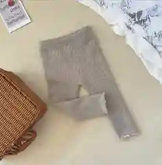 Серебряный лосины утеплённые, для девочек