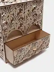 Чайный домик резной, с ящиком