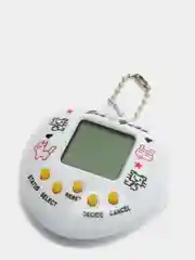 Белый виртуальный электронный питомец игрушка Тамагочи / Tamagotchi / разные цвета. (сердечко)