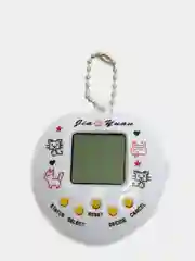 Белый виртуальный электронный питомец игрушка Тамагочи / Tamagotchi / разные цвета. (сердечко)